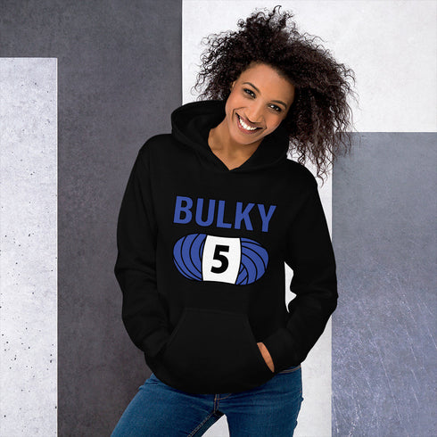 BULKY! Unisex Yarn Lover's Hoodie, Knitting Shirt, Crochet Shirt, Yarn Shirt, Knitting Sweatshirt, yarn lover gift, knit gift, knitter gift